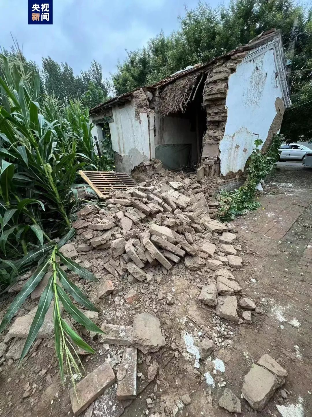 山东地震房屋倒塌